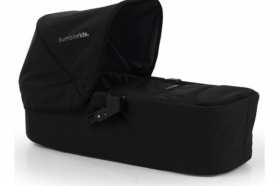 Bumbleride Indie Twin Carrycot Jet Black