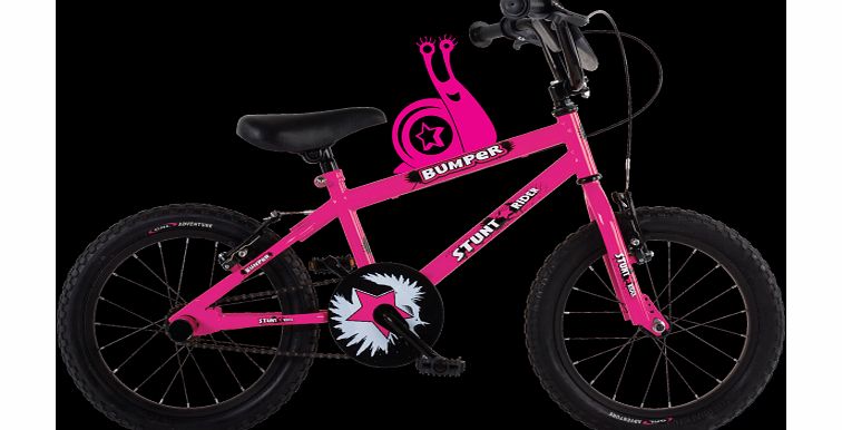 Bumper Stunt Rider 16 inch in Pink/Black