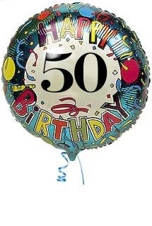 Bunches Birthday Balloon - 50th