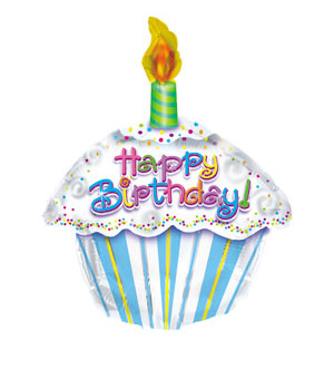 Birthday Cake Balloon BCAKEP