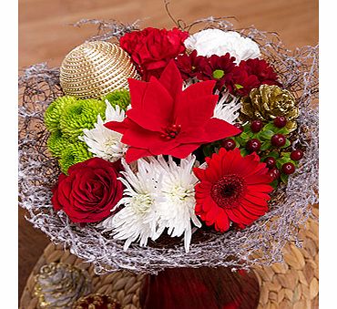Bunches.co.uk Christmas Posy XPOSY