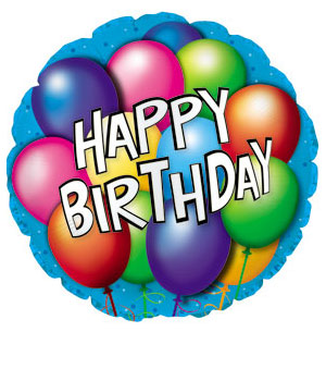 Bunches.co.uk Happy Birthday Balloon