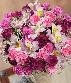 Bunches.co.uk Mystique Pink Large FMISTL