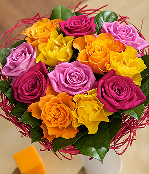 Bunches.co.uk Summer Roses FSUMR