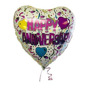 Bunches Happy Anniversary Balloon