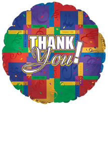 Bunches Thank You Balloon