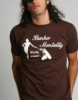 bunker mentality and#39;Lets Play Aroundand39; T-Shirt