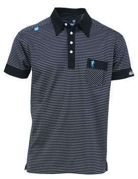 bunker mentality Polo Shirt Playa Racing Stripe