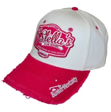 Bunker Mentality Stella Badge Baseball Cap Pink