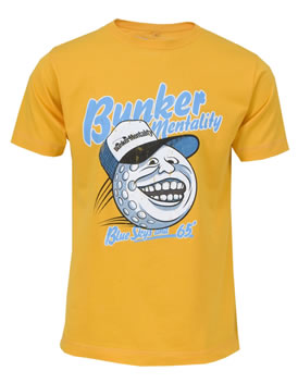 bunker mentality T-Shirt Bunker Ball Gold
