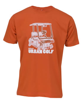 bunker mentality T-Shirt Urban Golf Burnt Orange