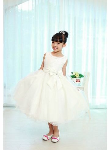 Diamante Ivory Dress Wedding Flower Girl Bridesmaid Communion Party Tag 14/ 10 to 12 Years