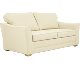 Buoyant Salisbury 2 Seater Deluxe Visco Sofa Bed In Contour Cream