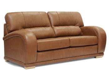 Buoyant Upholstery Eagle Madalyn Leather 2 Seater Sofa Bed