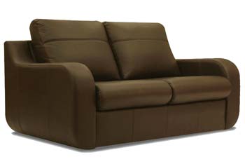 Buoyant Upholstery Eagle Monroe Leather 2 Seater Sofa Bed