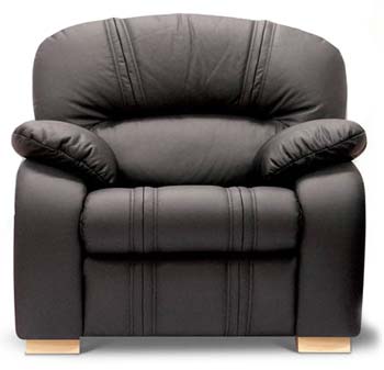 Lotus Leather Armchair