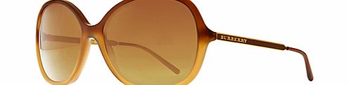 Burberry BE4126 Round Gradient Frame Sunglasses