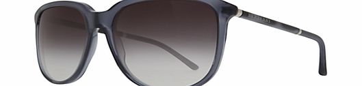 Burberry BE4139 D-Frame Sunglasses, Blue