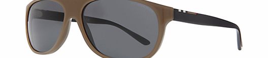 Burberry BE4143 Thick Square Frame Sunglasses,
