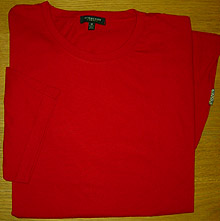 Crew-neck T-shirt With Tab In Side Seam