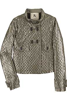 Burberry Ellingdon quilted cropped jacket