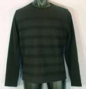 Burberry Mens Black Round Neck Sweater With Logo
