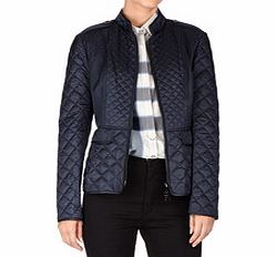 Burberry Navy quilted jacket