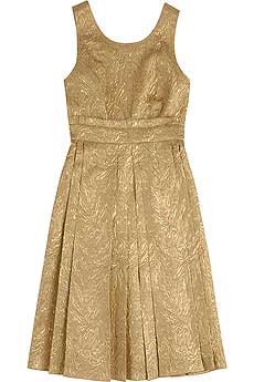 Burberry Prorsum Brocade Dress