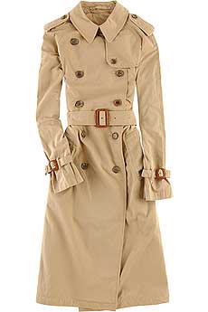 Burberry Prorsum Double-Breasted Trench