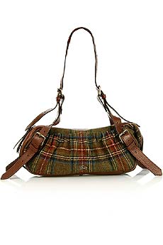 Burberry Prorsum Heather tartan shoulder bag
