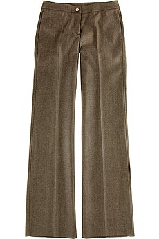 Burberry Prorsum Herringbone straight leg pants