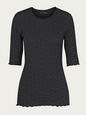 KNITWEAR BLACK M BUR-S-W61A12216