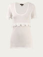 BURBERRY PRORSUM KNITWEAR WHITE L BUR-R-W60A12381