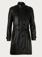 BURBERRY PRORSUM LEATHER BLACK 48 IT