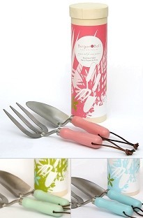 Coloured Trowel and Fork Gift Set