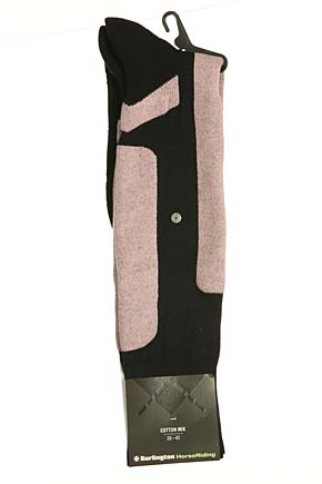 Burlington Ladies 1 Pair Burlington Horse Riding Knee High Sock Brown / L Brown