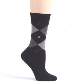 Burlington Ladies Burlington Socks - Black/Grey