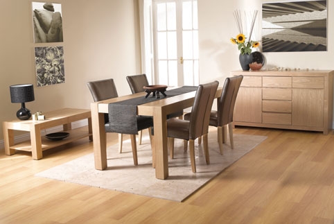 burnham 5ft Dining Table, 4 Dining Chairs,