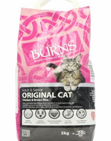 Burns Pet Nutrition Cat Original Chicken and Rice 2 Kg