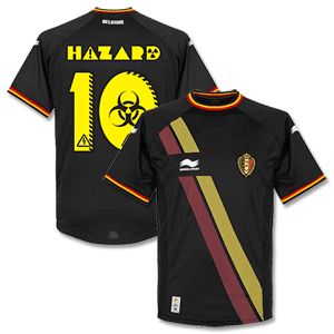 Burrda Belgium Away Hazard Shirt 2014 2015 (Sign Style