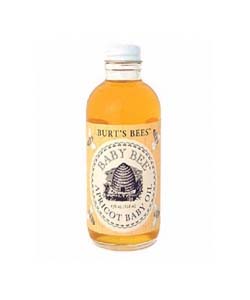 Burtand#39;s Bees APRICOT BABY OIL 120ML