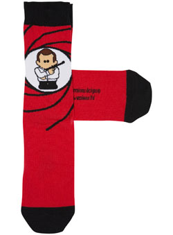 Burton 1 Pack `ames Bond`Socks