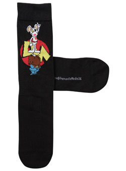1 Pack `angermouse`Socks