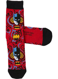 Burton 1 Pack Batman Tattoo Sock