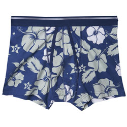 Burton 1 Pack Dark Blue Floral Trunks