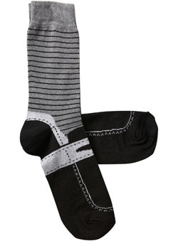 Burton 1 Pack Grey Loafer Socks