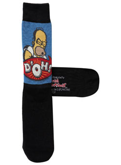 1 Pack Simpsons `oh`Socks