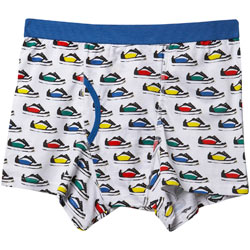 1 Pair Trainers Print Trunks