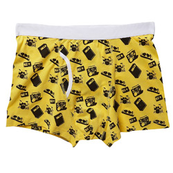1PK Music Icons Print Trunks