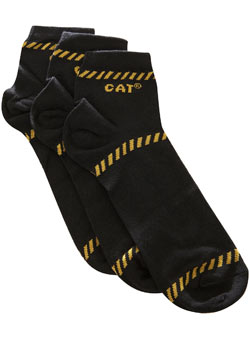 3 Pack Black CAT Trainer Liners